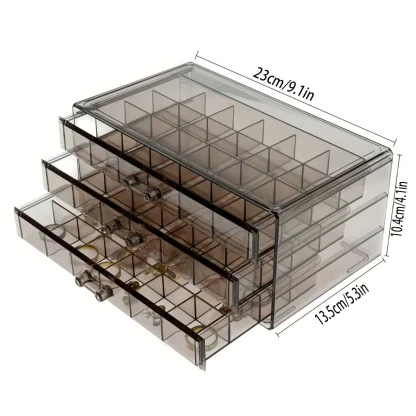 Transparent Large Capacity Jewelry Box - Image 7