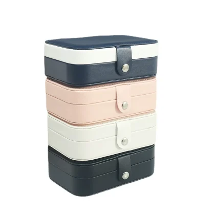 Double Layer Portable Jewelry Box - Image 4