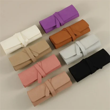 Roll Foldable Travel Jewelry Pouch - Image 6