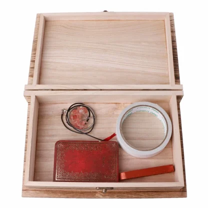 Wooden Lockable Jewelry Box - Image 7