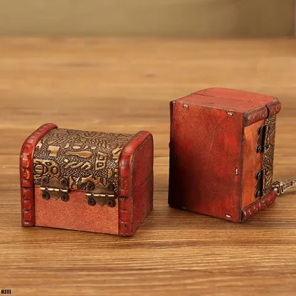 Antique-like Mini Jewelry Box - Image 6