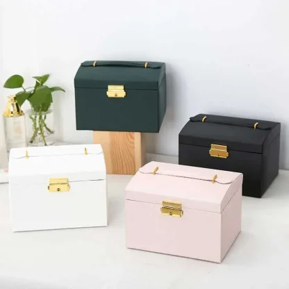 Three Layer Large Jewelry Box - Image 4