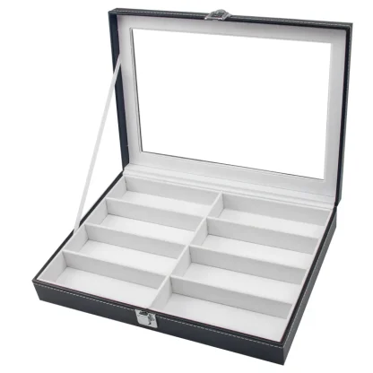 Clear Flip Lid Jewelry Box