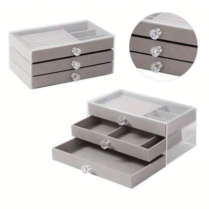 Simple Transparent Jewelry Box - Image 10