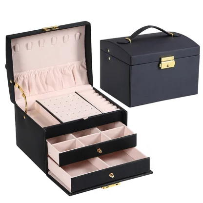 Handy Large Capacity Jewelry Box - Image 9