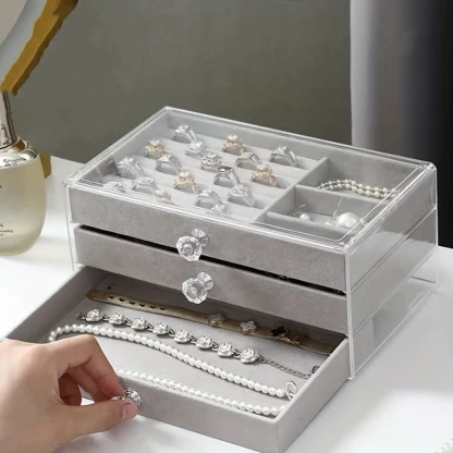 Simple Transparent Jewelry Box - Image 9