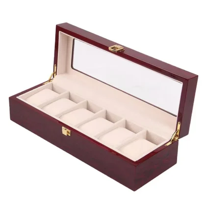 Luxury Clear Lid Jewelry Box